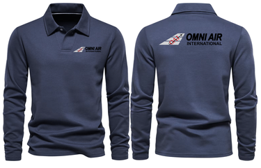 OMAN AIR LONG SLEEVE POLO 01